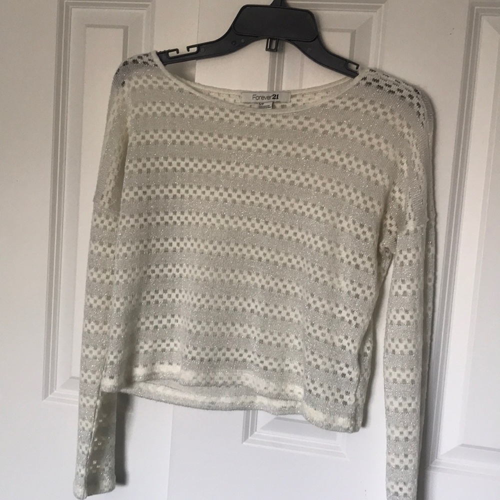 Forever 21 Summer Sweater Crop Top